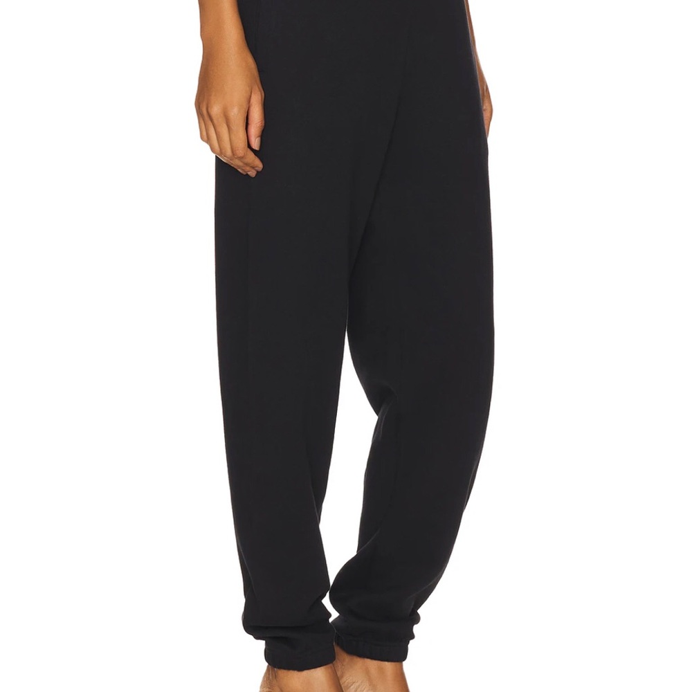 SKIMS Black Fleece-Lined Joggers
